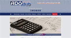 Desktop Screenshot of adoklub.eu